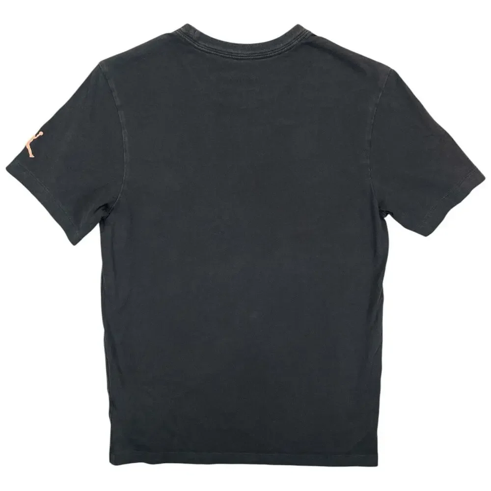 Jordan Jumpman Graphic T‑Shirt Men’s Small Black Vintage Style Tee
